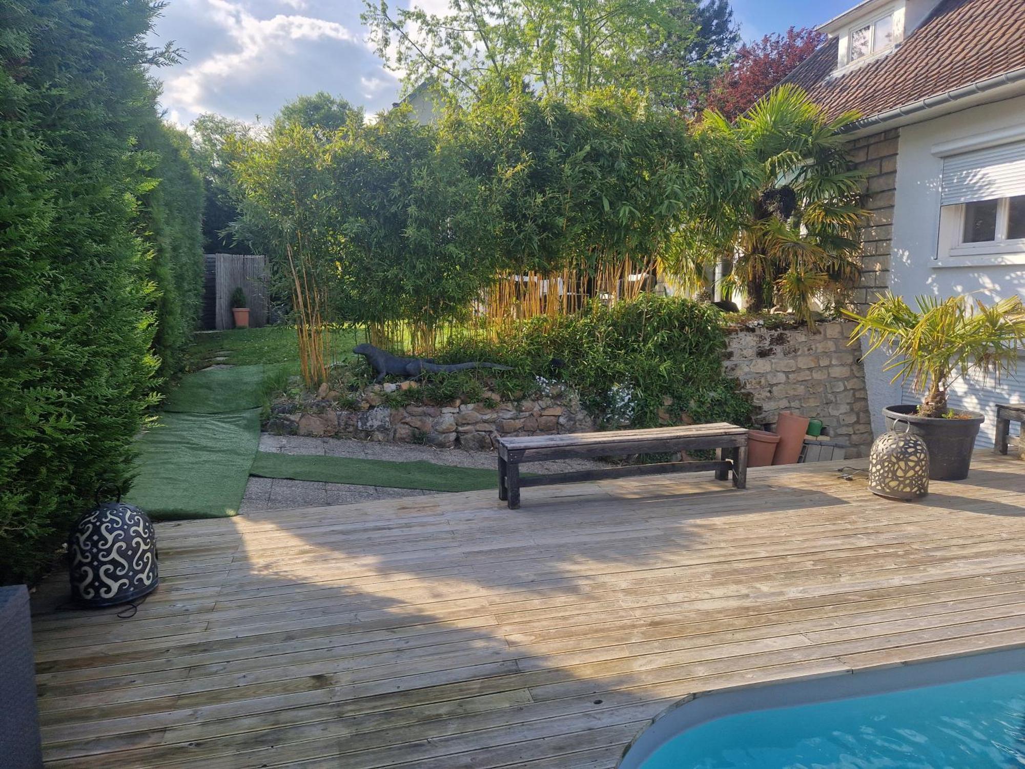 La Serenite Balinaise, Chambre Et Sdb Privee, Jardin , Piscine Et Jacuzzi En Saison, Pres De Chantilly, Parc Asterix Et Cdg Et Paris En 20' Orry-La-Ville Dış mekan fotoğraf